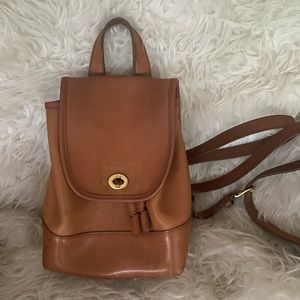 Vintage Coach mini backpack 9960
